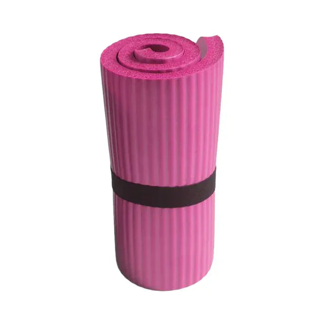 1.5 Cm Extra Thick Yoga Mat Comfortable Non-slip Shock Absorbing Elbow Mat Knee Mat  Exercise Slimming Pilates Gymnastics Mat
