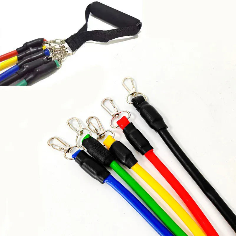 11PCs/Set 100LB Resistance Bands Set