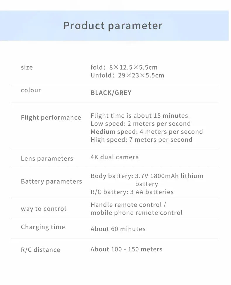 2024 E99Pro RC Drone 4K Professinal With 1080P Wide Angle HD Camera Foldable Helicopter WIFI FPV Height Hold Gift Toy