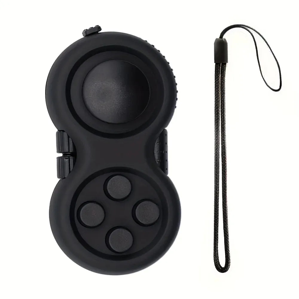 8-in-1 Fidget Pad Controller - Ultimate Stress Relief Toy for Anxiety & Focus