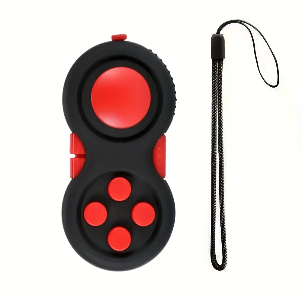 8-in-1 Fidget Pad Controller - Ultimate Stress Relief Toy for Anxiety & Focus