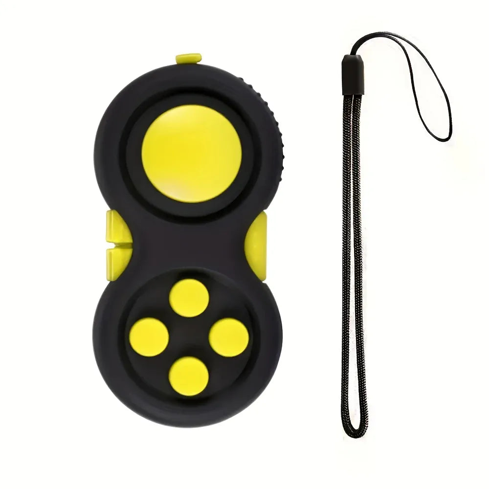 8-in-1 Fidget Pad Controller - Ultimate Stress Relief Toy for Anxiety & Focus