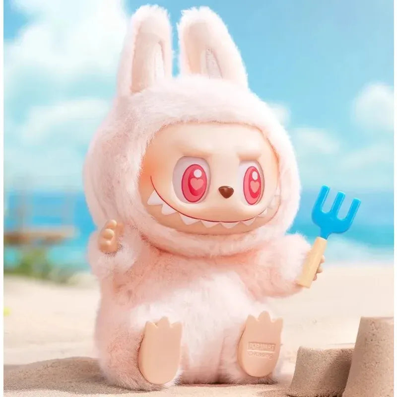 Authentic Pop Mart THE MONSTERS LABUBU Sitting Party Blind Box Figurine Pendant