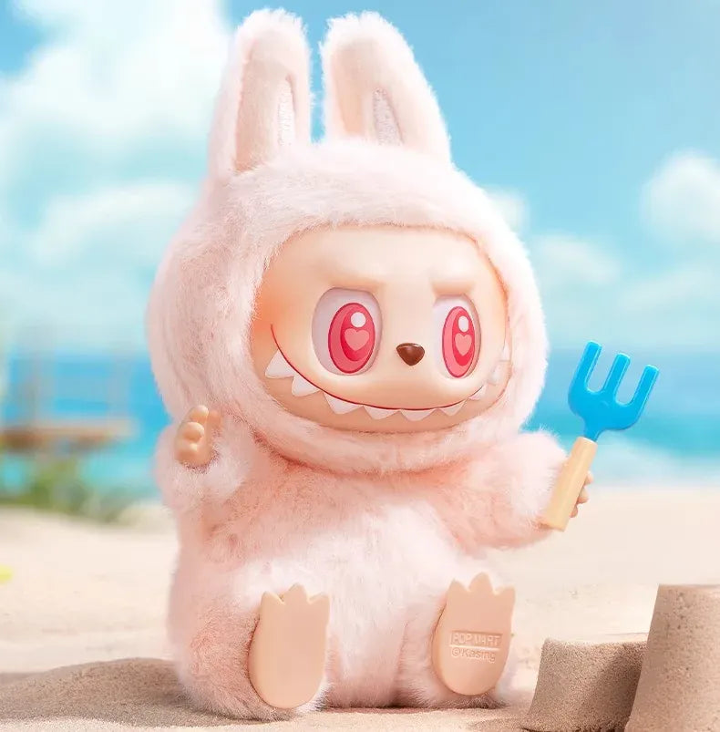 Authentic Pop Mart THE MONSTERS LABUBU Sitting Party Blind Box Figurine Pendant