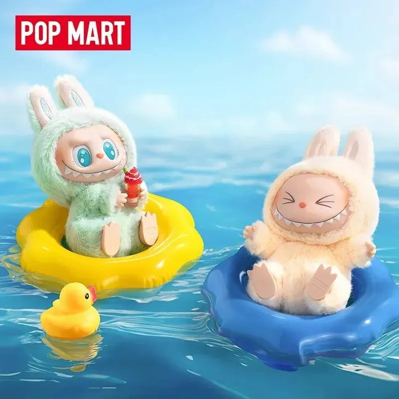 Authentic Pop Mart THE MONSTERS LABUBU Sitting Party Blind Box Figurine Pendant