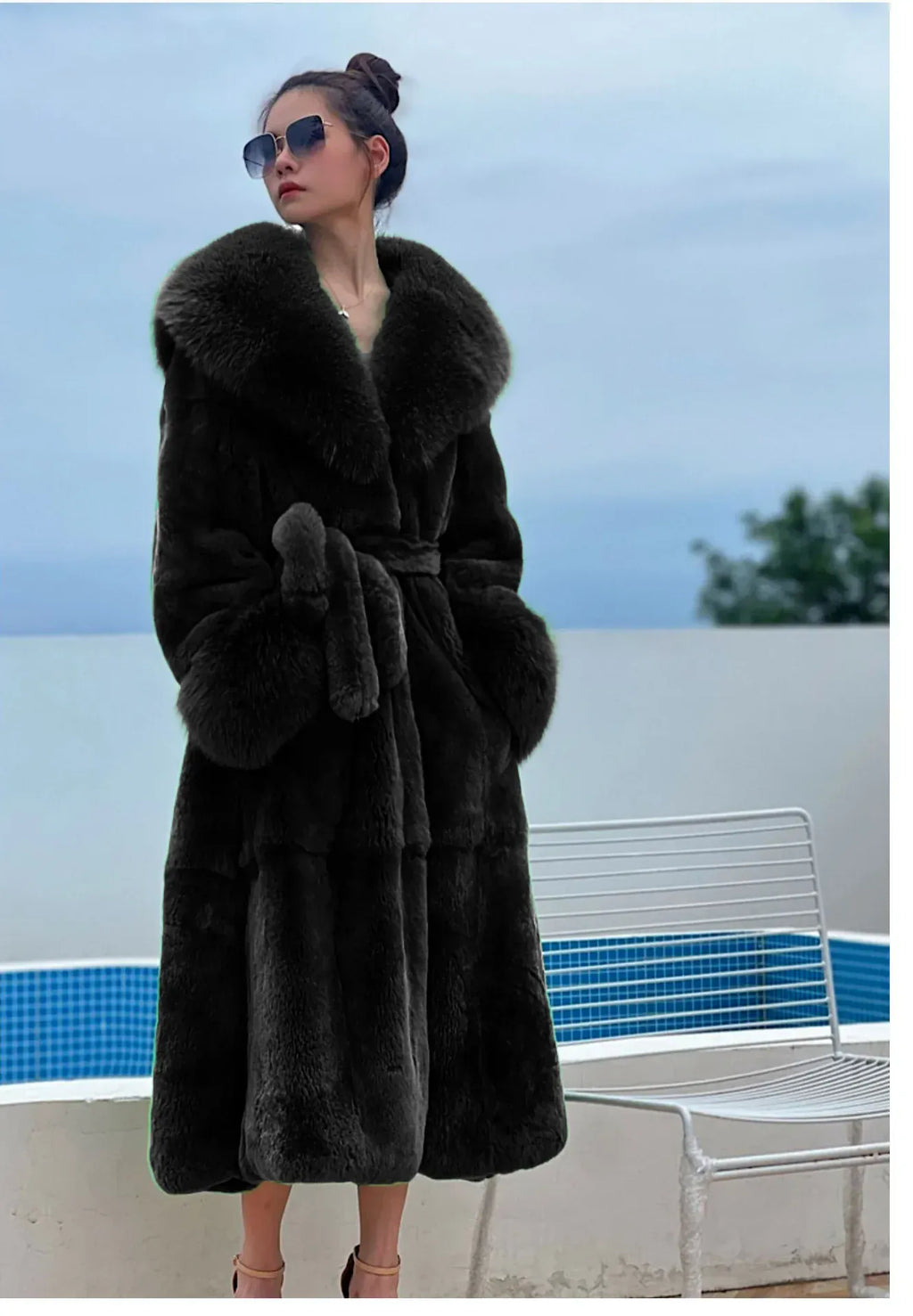 Long Mink Coats Women Fur Coats Winter Outwear Faux Fur Jacket Female Long Sleeve Ladies Casual Oversize Fur Coat Parkas