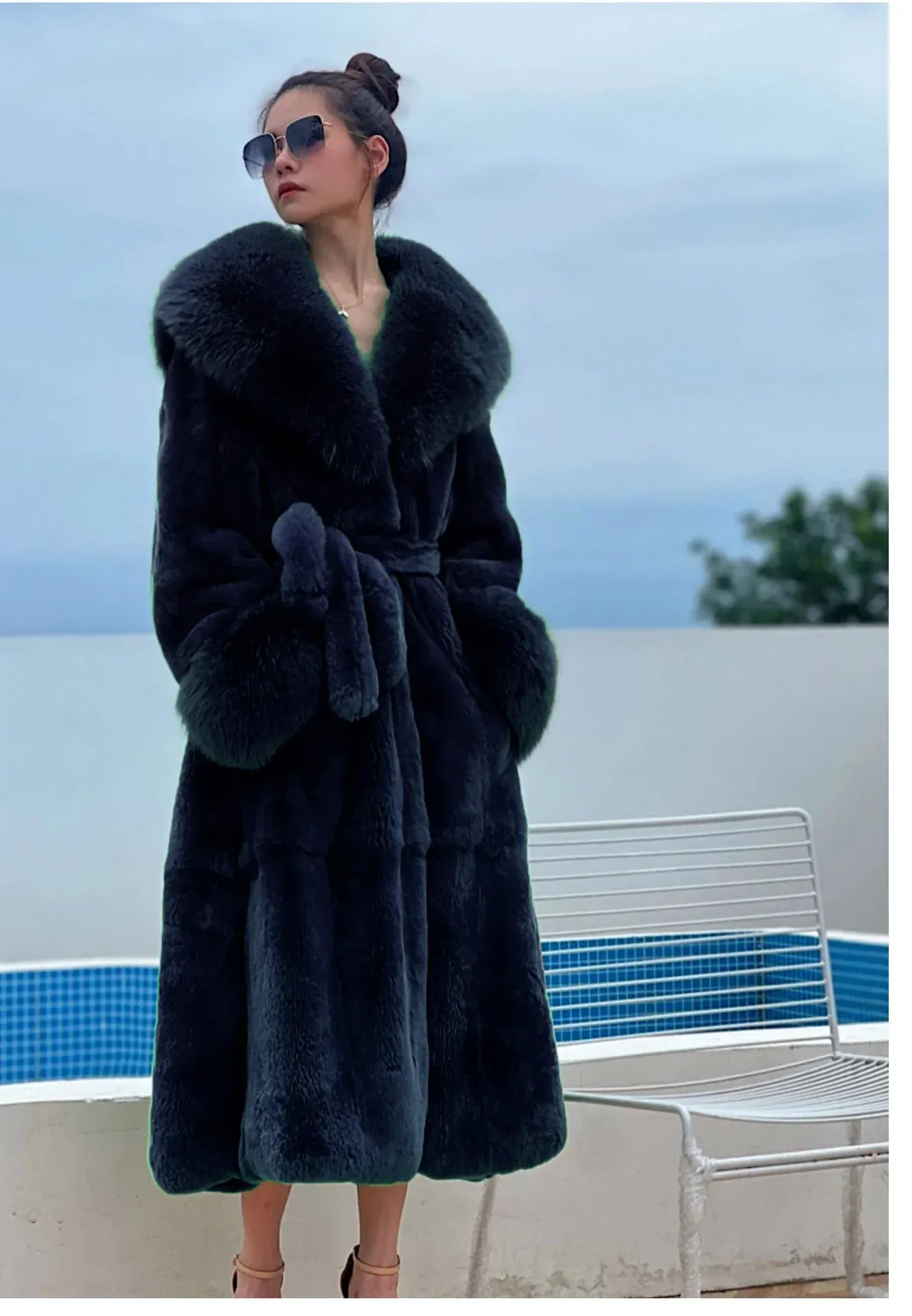 Long Mink Coats Women Fur Coats Winter Outwear Faux Fur Jacket Female Long Sleeve Ladies Casual Oversize Fur Coat Parkas