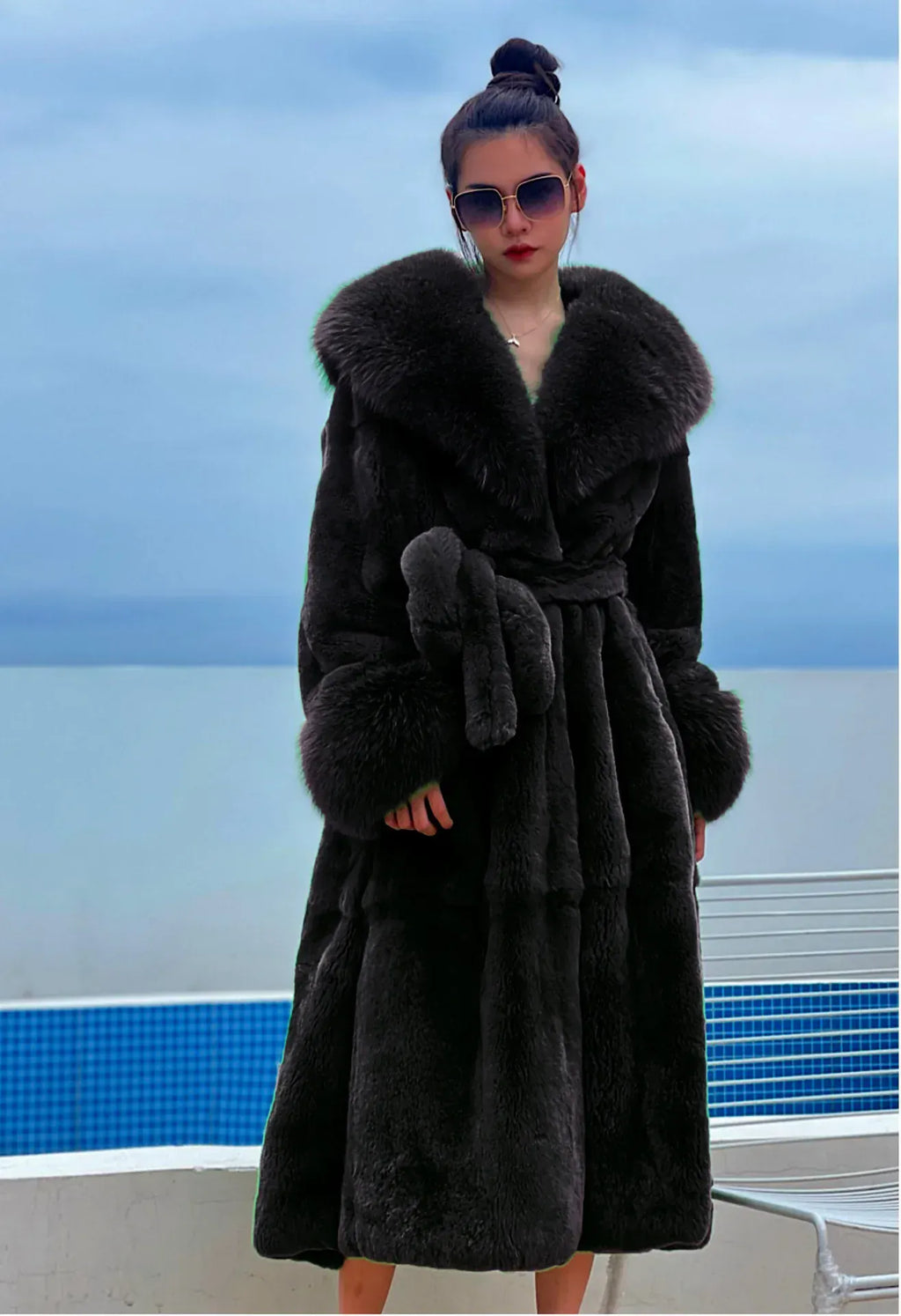 Long Mink Coats Women Fur Coats Winter Outwear Faux Fur Jacket Female Long Sleeve Ladies Casual Oversize Fur Coat Parkas