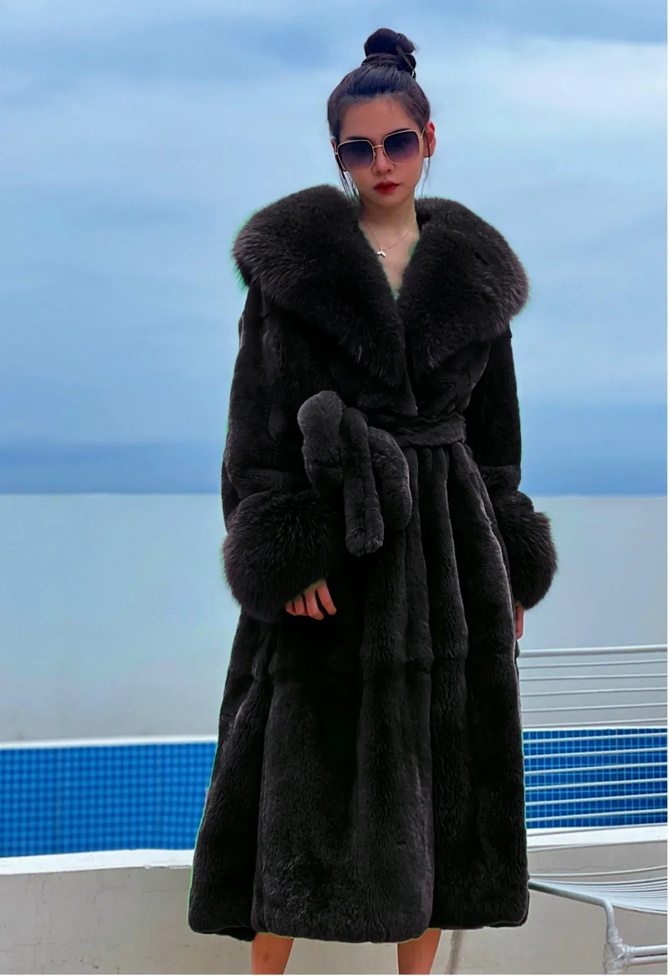 Long Mink Coats Women Fur Coats Winter Outwear Faux Fur Jacket Female Long Sleeve Ladies Casual Oversize Fur Coat Parkas