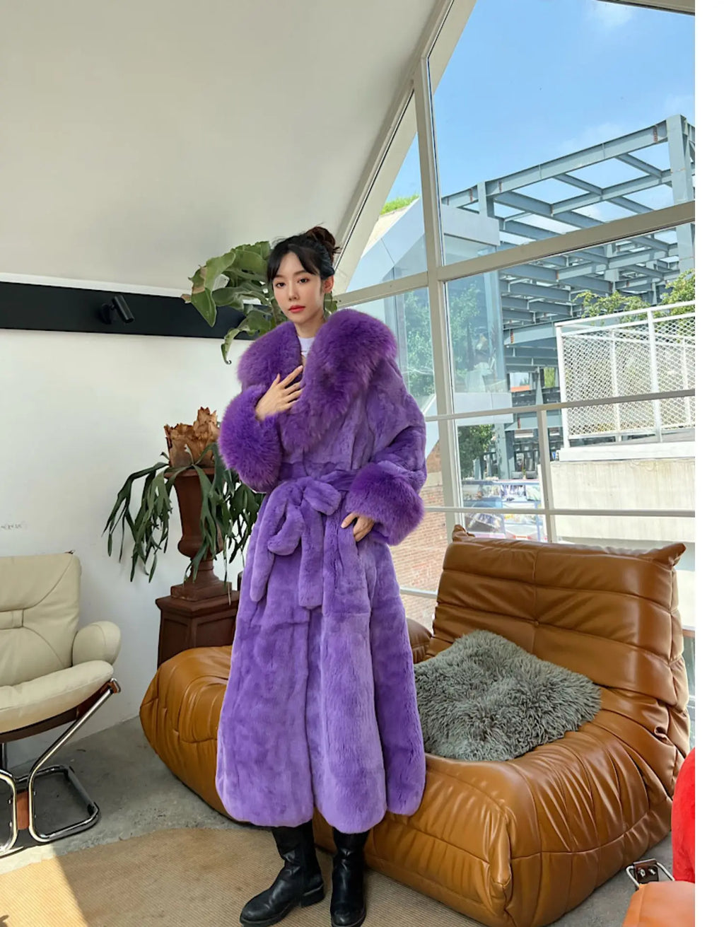 Long Mink Coats Women Fur Coats Winter Outwear Faux Fur Jacket Female Long Sleeve Ladies Casual Oversize Fur Coat Parkas