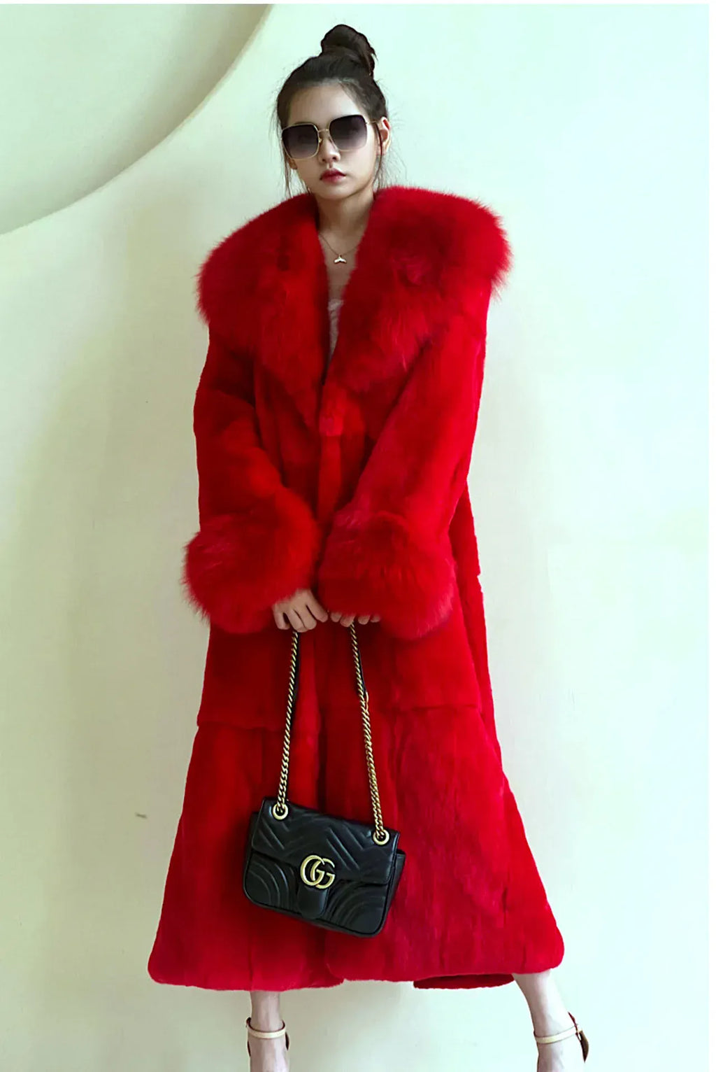 Long Mink Coats Women Fur Coats Winter Outwear Faux Fur Jacket Female Long Sleeve Ladies Casual Oversize Fur Coat Parkas