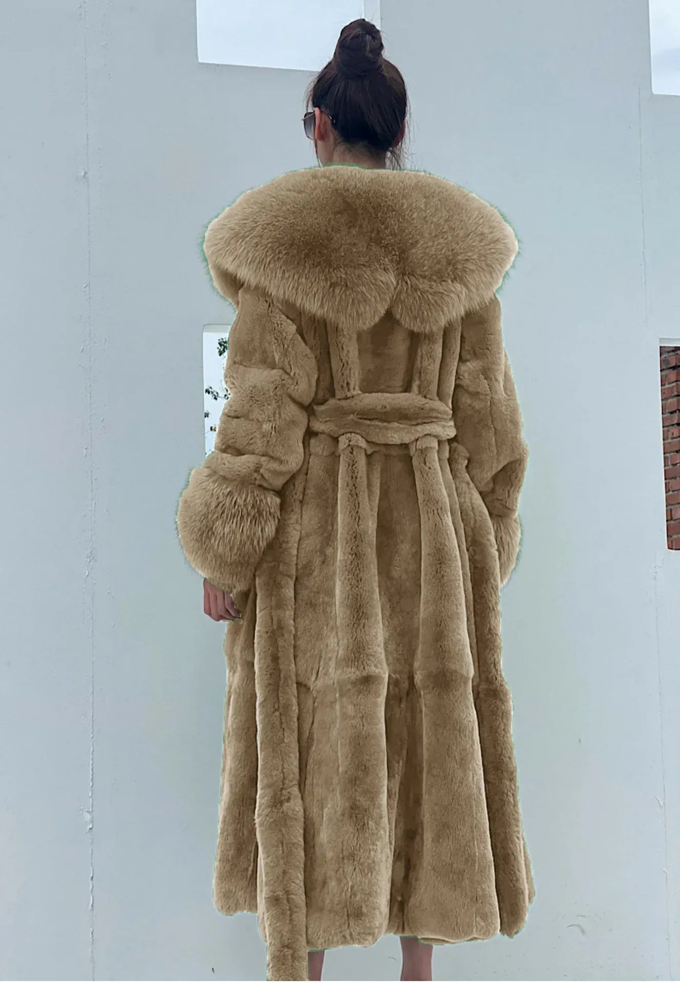 Long Mink Coats Women Fur Coats Winter Outwear Faux Fur Jacket Female Long Sleeve Ladies Casual Oversize Fur Coat Parkas
