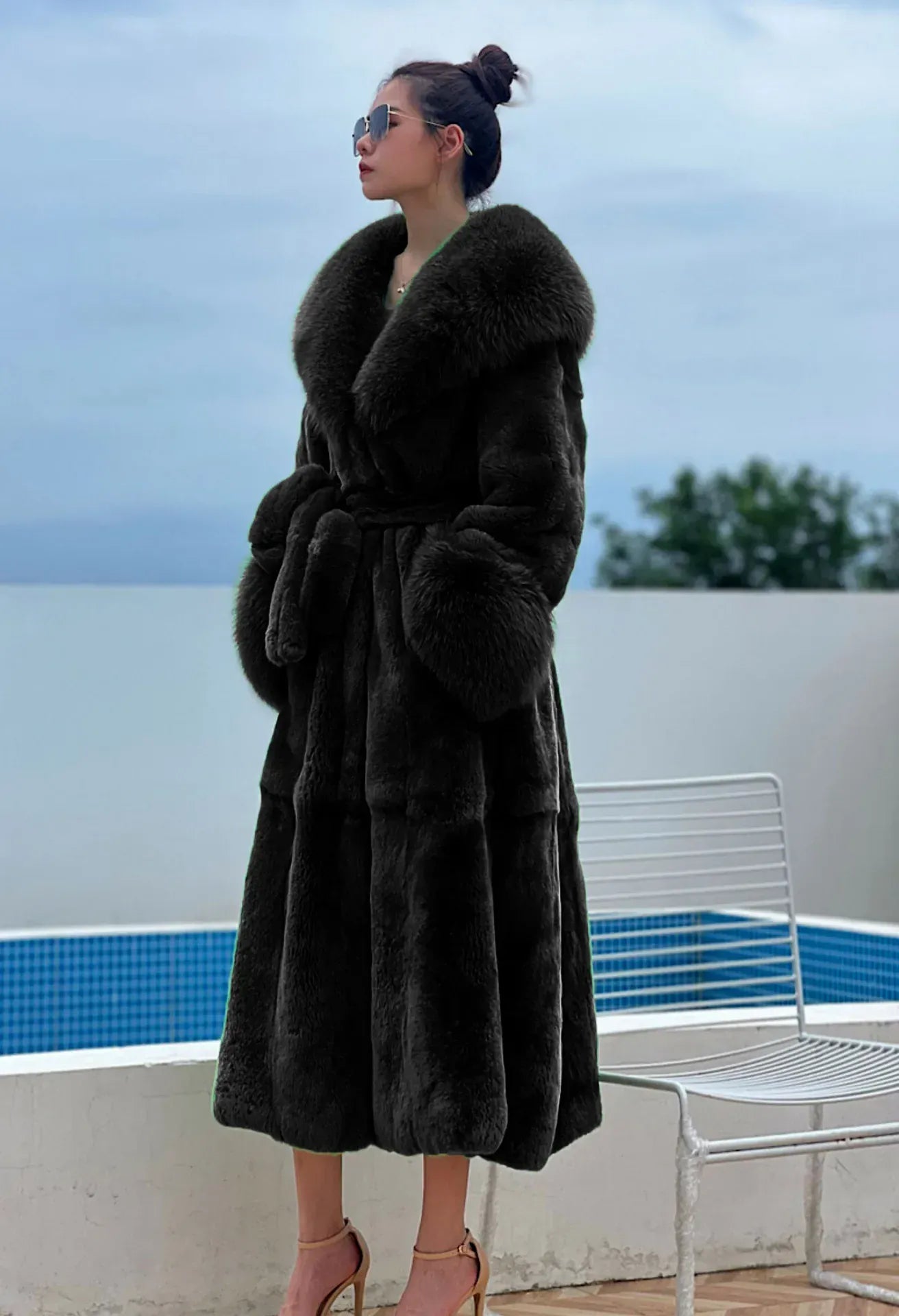 Long Mink Coats Women Fur Coats Winter Outwear Faux Fur Jacket Female Long Sleeve Ladies Casual Oversize Fur Coat Parkas
