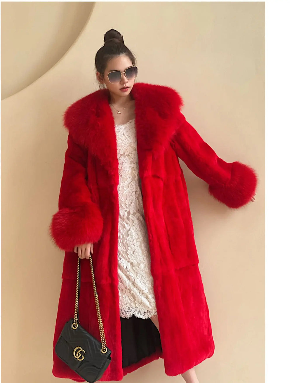 Long Mink Coats Women Fur Coats Winter Outwear Faux Fur Jacket Female Long Sleeve Ladies Casual Oversize Fur Coat Parkas