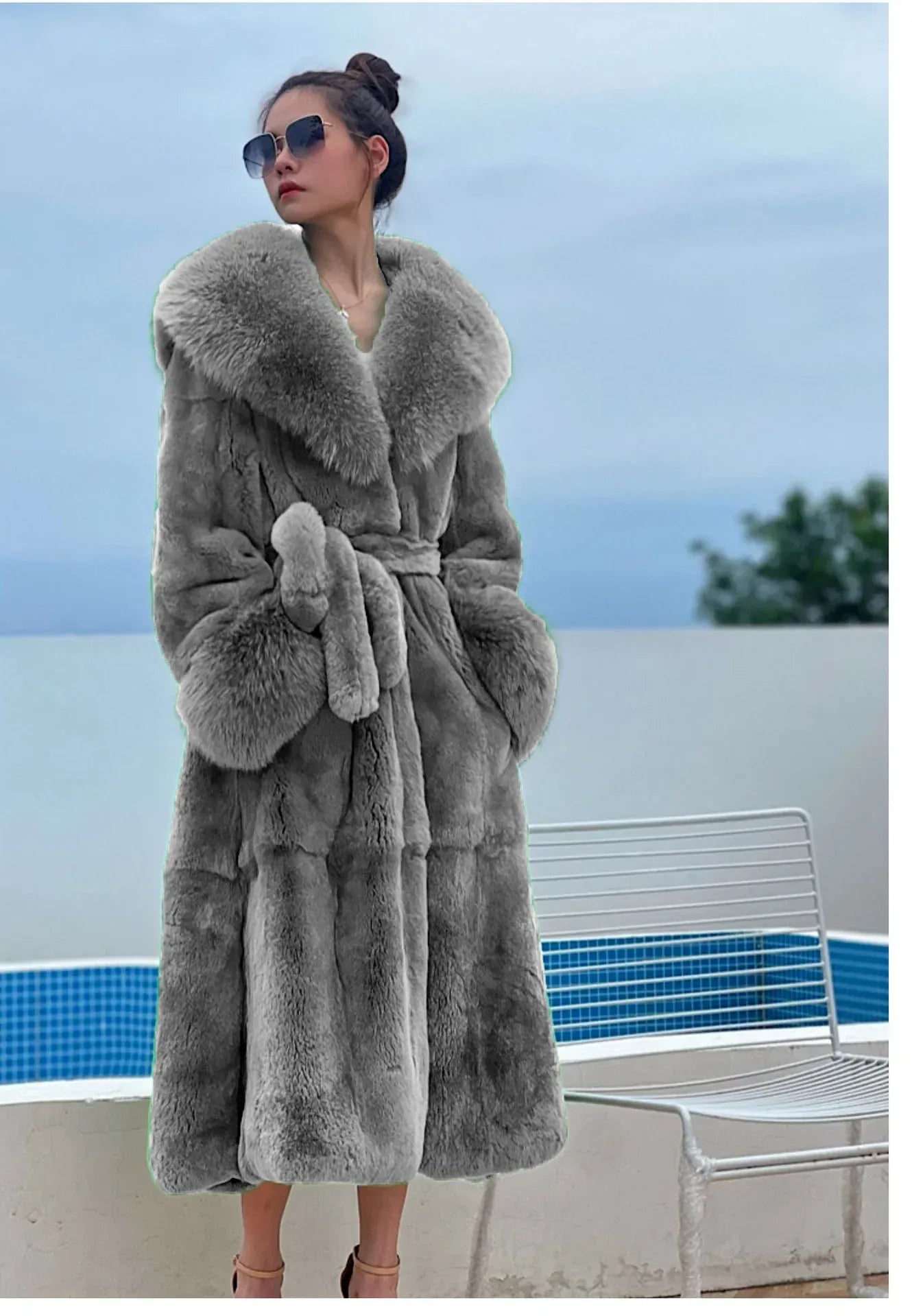 Long Mink Coats Women Fur Coats Winter Outwear Faux Fur Jacket Female Long Sleeve Ladies Casual Oversize Fur Coat Parkas