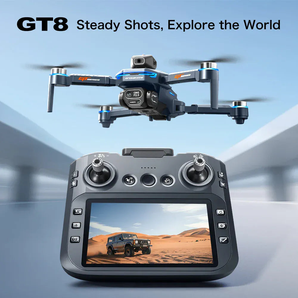 Xiaomi Mijia GT8 Drone 4K Professional 8K Camera Aerial FPV Avoiding Obstacle with Large Screen Remote Control Folding RC Dron